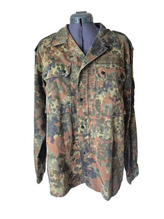 Feuchter, Ringelai Other - Vintage German Military Flecktarn Camo Jacket 1996 Size Gr. Nr. 9
